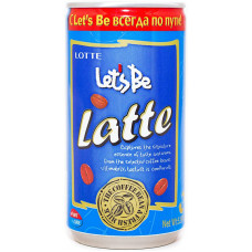Напиток Lotte Let s Be Latte 175 мл