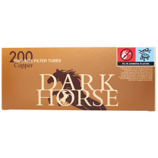 Гильзы сигаретные Dark Horse Copper с фильтром 200 шт