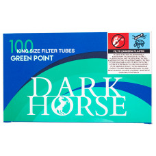 Гильзы сигаретные Dark Horse GreenPoint с фильтром 100 шт