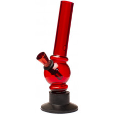 Бонг Акрил AB-03 15,5 см Красный