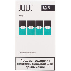 Картридж JUUL Mint 4 шт 0.7 мл 18 мг
