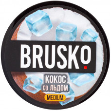 Смесь Brusko 50 гр Medium Кокос со Льдом (кальянная без табака)