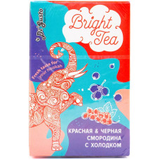 Смесь Bright Tea 50 гр Medium Красная и Черная Смородина с Холодком (кальянная без табака)