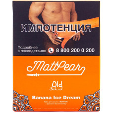 Табак MattPear 30г Banana Ice Dream Банановое Мороженное