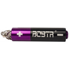 Трубка метал Батарейка Purple Фиолетовая L=6 см