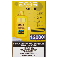 Вейп EOS NUIX 12000 Персик Лимон Арбуз