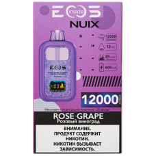 Вейп EOS NUIX 12000 Розовый Виноград