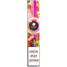Вейп INHALE Twins 2500 тяг Candy Crush Strawberry Yogurt 2% Hard Salt Одноразовый 950 mAh