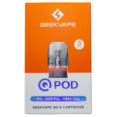 GeekVape Q Pod 3 мл 0.4 Om (для SonderQ WenaxQ) Картридж 1 шт