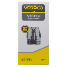 Voopoo VMATE Top Fill Pod 0.4 Ohm 3 ml Картридж 1 шт (для Vmate и V.THRU)