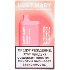 Вейп Lost Mary BM5000 Клубничное Мороженое Одноразовый
