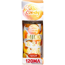 Жидкость Cotton Candy 120 мл Milk Shake Персик 0 мг/мл