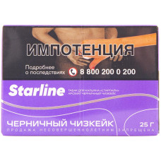 Табак Starline 25 гр Черничный чизкейк