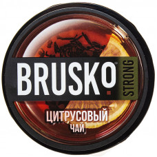 Смесь Brusko 50 гр Strong Цитрусовый чай (кальянная без табака)
