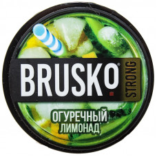 Смесь Brusko 50 гр Strong Огуречный лимонад (кальянная без табака)