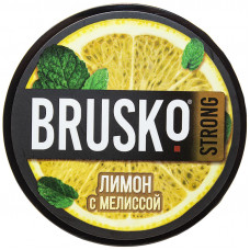 Смесь Brusko 50 гр Strong Лимон Мелисса (кальянная без табака)