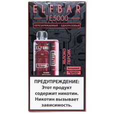 Вейп Elf Bar TE5000 Яблоко Персик 20 мг 550 mAh Одноразовый 5000 тяг