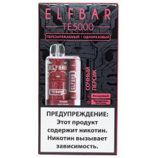 Вейп Elf Bar TE5000 Сочный Персик 20 мг 550 mAh Одноразовый 5000 тяг