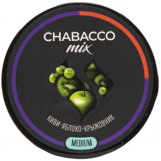 Смесь Chabacco Mix 50 гр Medium Киви Яблоко Крыжовник Kiwi Apple Gooseberry (кальянная без табака)