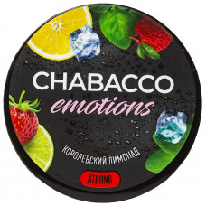Смесь Chabacco 50 гр Emotions Strong Королевский Лимонад Royal Lemonade (кальянная без табака)