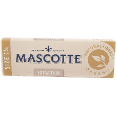 Бумага сигаретная MASCOTTE Extra Thin Organic Size 1 1/4 50 лист.