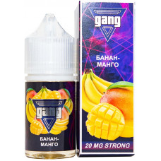 Жидкость Gang Salt Strong 30 мл Банан Манго