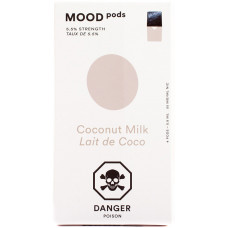 Картриджи MOOD PODS Coconut Milk 4 шт 0.8 мл 55 мг (совмещается с JUUL)