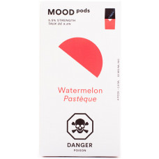Картриджи MOOD PODS Watermeon 4 шт 0.8 мл 55 мг (совмещается с JUUL)