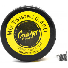 Спираль Coil Art Mix Twisted 0.45 Ом (0.2x0.8/26GA A1)