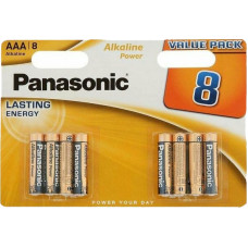 Батарейка Panasonic AAA LR03 Alkaline 8 шт
