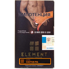Табак Element 25 г Земля Кактус Рис Cactus Fig
