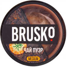 Смесь Brusko 50 гр Medium Чай Пуэр (кальянная без табака)