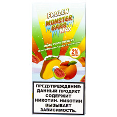 Вейп Monster Bars 6000 тяг Mango Peach Guava Ice Манго Персик Гуава с Холодком 500 mAh 12 мл Одноразовый