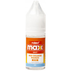 Жидкость Naked Max Salt 10 мл Ice Red Orange Mango Прохладный Красный Апельсин с Манго 20 мг/мл