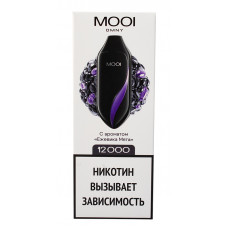 Вейп MOOI OMNY 12000 тяг Ежевика Мята 2% 10 мл 650 mAh Одноразовый
