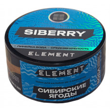 Табак Element 25 г Вода Сибирские ягоды Siberry