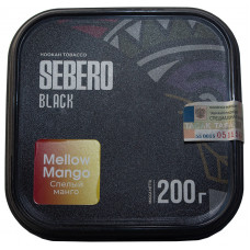 Табак Sebero Black 200 гр Спелый Манго Mellow Mango