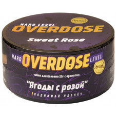Табак Overdose 25 гр Sweet Rose Ягоды Роза