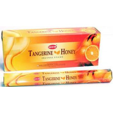 Благовония HEM Мандарин Мед Tangerine Honey Аромапалочки Hexa
