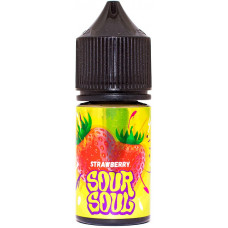 Жидкость Sour Soul Salt 30 мл Strawberry 55 мг/мл
