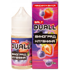 Жидкость Duall Extra Light Salt 30 мл Виноград Клубника 20 мг/мл