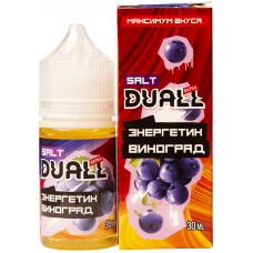 Жидкость Duall Extra Light Salt 30 мл Энергетик Виноград 20 мг/мл