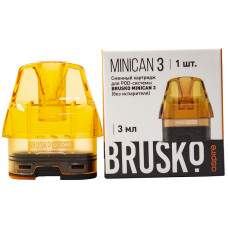 Brusko Minican 3 Pod 3 мл Оранжевый Картридж 1 шт Без Испарителя