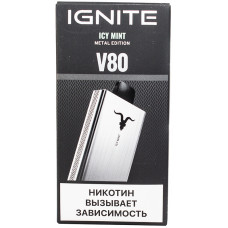 Вейп IGNITE V80 8000 Icy Mint Одноразовый