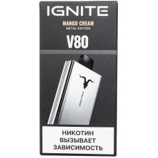 Вейп IGNITE V80 8000 Mango Cream Одноразовый