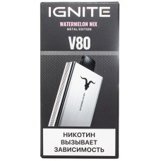 Вейп IGNITE V80 8000 Watermelon Mix Одноразовый