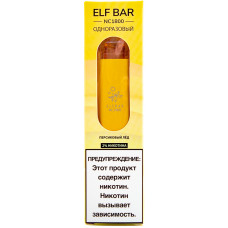 Вейп Elf Bar NC1800 Персиковый Лёд 20 мг 950 mAh Одноразовый