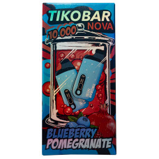 Вейп Tikobar Nova 10000 Blueberry Pomegranate Черника Гранат Одноразовый GTM Bar