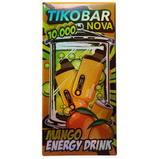 Вейп Tikobar Nova 10000 Mango Energy Drink Манго Энергетик Одноразовый GTM Bar