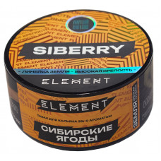 Табак Element 25 г Земля Сибирские ягоды Siberry